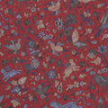 Pocket Square - Double Face Animal Hunting & Squares Silk