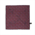 Pocket Square - Double Face Paisley & Flowers, Circles Silk