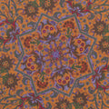 Pocket Square - Double Face Flowers & Circles Silk