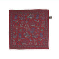 Pocket Square - Double Face Animals & Paisley Silk