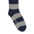 Socks - Striped Merino, Cashmere, Silk & Cotton Short