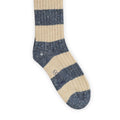Socks - Striped Merino, Cashmere, Silk & Cotton Long