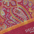 Scarf - Double Face Paisley Wool