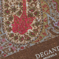 Scarf - Double Face Paisley & Flowers Wool