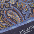Scarf - Double Face Paisley Wool
