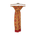 Scarf - Double Face Foliage & Flowers Wool