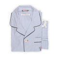Pajama - Striped Cotton Poplin Shirt + Pants