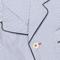 Pajama - Striped Cotton Poplin Shirt + Pants