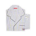 Pajama - Striped Cotton Poplin Shirt + Pants