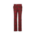 Pants - Tartan Thin Rib Velvet Cotton