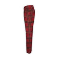 Pants - Tartan Thin Rib Velvet Cotton