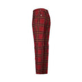 Pants - Tartan Thin Rib Velvet Cotton