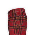 Pants - Tartan Thin Rib Velvet Cotton