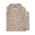 Pajama - Flowers Pattern Cotton Shirt + Pants