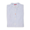 Nightshirt - Striped Cotton Poplin For Women