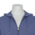 Zip-Up Sweater - Cashmere One Ply Hooded & Zipped
