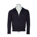 Zip-Up Sweater - Cashmere One Ply Hooded & Zipped