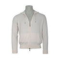 Zip-Up Sweater - Cashmere One Ply Hooded & Zipped