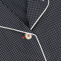 Pajama - Small Dots Pattern Cotton Shirt + Pants