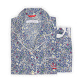 Pajama - Flowers Pattern Cotton Shirt + Pants