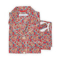 Pajama - Flowers Pattern Cotton Shirt + Pants