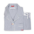 Pajama - Prince-Of-Wales Cotton Shirt + Pants