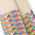 Scarf - KANI Shawl Geometric Pattern Cashmere