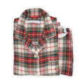 Winter Pajama - Checkered Cotton Shirt + Pants
