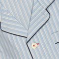 Pajama - Striped Cotton Shirt + Pants