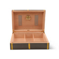 Cigar Humidor - "Route 66" 110 Cigars Sycamore