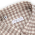 Winter Shirt - Checkered Cotton Single Cuff