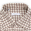 Winter Shirt - Checkered Cotton Single Cuff