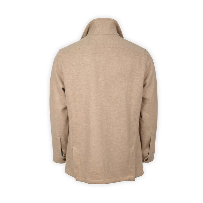 Overshirt - Plain Cashmere Buttoned