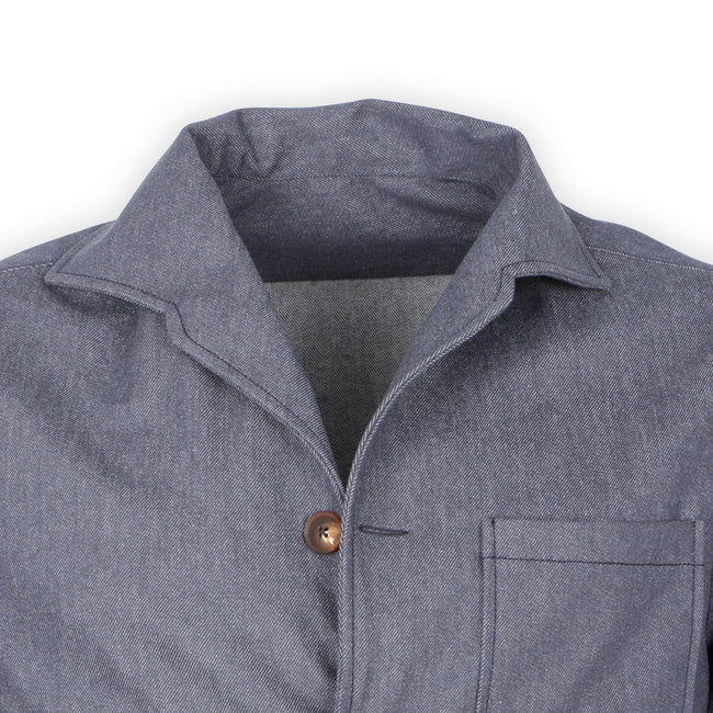 Overshirt - Plain Wool Buttoned