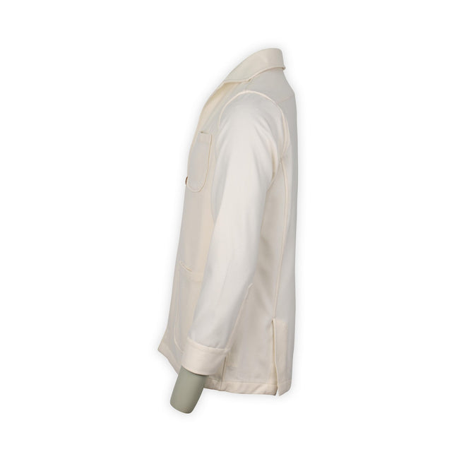 Overshirt - Plain Wool Buttoned