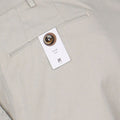 Pants - Jersey Grey Cotton & Polyamide Stretch
