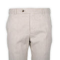 Pants - Jogger Elastic Waist Zip Linen, Cotton Stretch