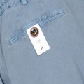 Pants - Jogger Elastic Waist Zip Linen, Cotton Stretch