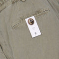 Pants - Jogger Elastic Waist Zip Linen, Cotton Stretch