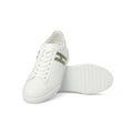 Sneakers - H365 Leather & Rubber Soles Lace-Ups