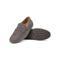 Loafers - GOMMINO Driving Shoes Pashmina Suede & Rubber Soles Pebbles + Apron