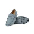 Loafers - GOMMINO Driving Shoes Pashmina Suede & Rubber Soles Pebbles + Apron