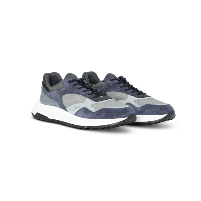 Sneakers - Hyperlight Suede, Nylon & Thick Rubber Soles Lace-Ups