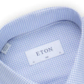 Shirt - Checkered Cotton Single Cuff Slim Fit