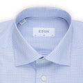 Shirt - Checkered Cotton Single Cuff Slim Fit
