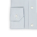 Shirt - Checkered Cotton Single Cuff Slim Fit