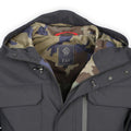 Field Jacket - Polyester & Nylon Military Print Lining Hooded