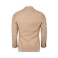 Two Piece Suit - Herringbone Cotton & Silk Unfinished Sleeves