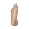 Two Piece Suit - Herringbone Cotton & Silk Unfinished Sleeves