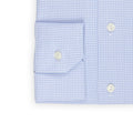 Shirt - Checkered Cotton Single Cuff Regular Fit